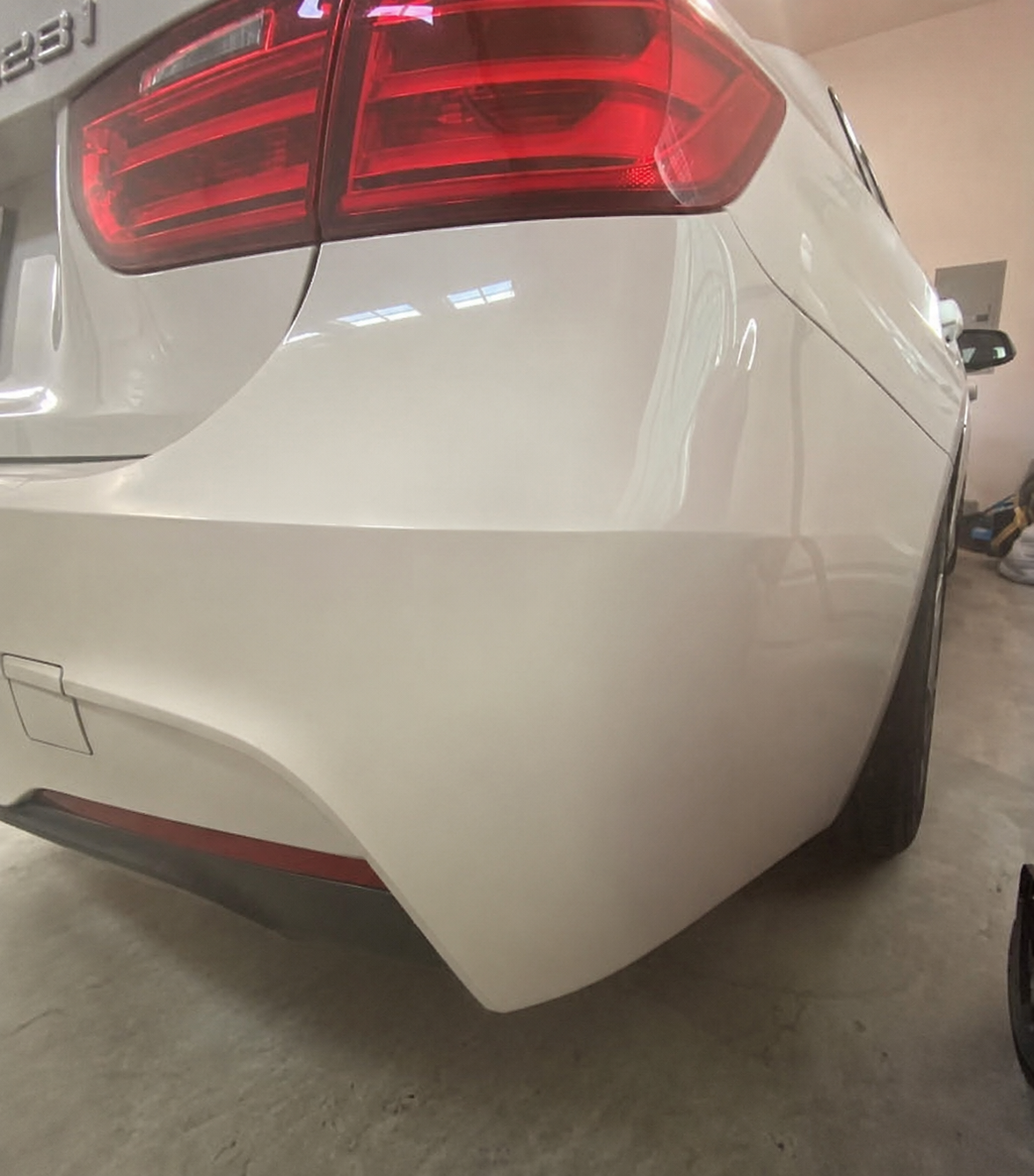 Bumper repair after